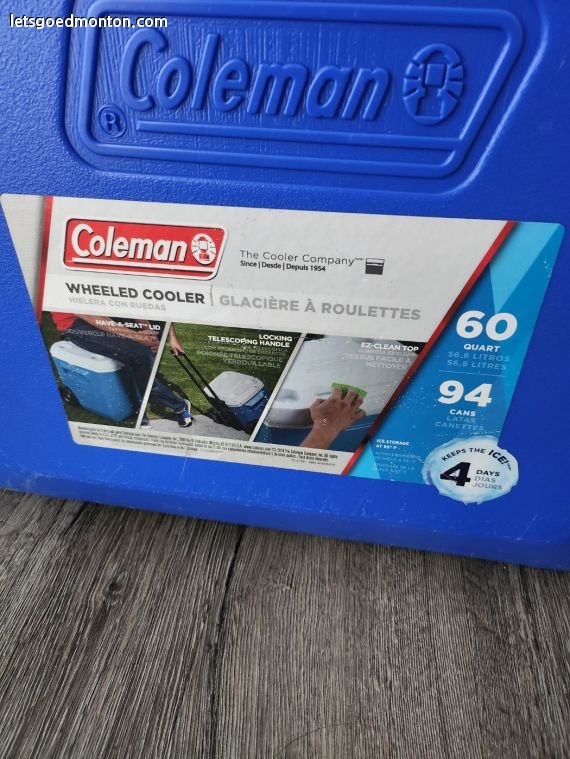 중고거래 - coleman 아이스박스 팝니다.