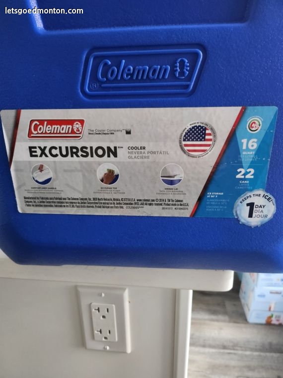 중고거래 - coleman 아이스박스 팝니다.
